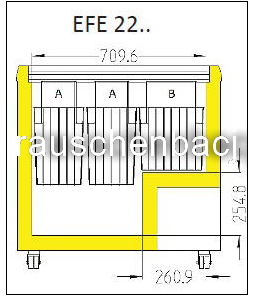 1acool, EFE 2200-21 Liebherr Tiefkühltruhe